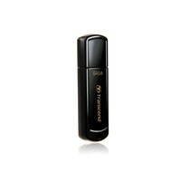 Transcend JetFlash 350 - 64 GB - USB Typ-A - 2.0 - Kappe - 8,5 g - Schwarz