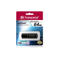 Transcend JetFlash 350 - 64 GB - USB Typ-A - 2.0 - Kappe - 8,5 g - Schwarz