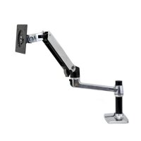 Ergotron LX Series Desk Mount LCD Arm - 11,3 kg - 86,4 cm (34") - 75 x 75 mm - 100 x 100 mm - Schwarz