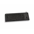 Cherry Slim Line Compact-Keyboard G84-4400 - Tastatur - 84 Tasten QWERTZ - Schwarz