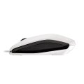 Cherry GENTIX - Maus - 1.000 dpi Optisch - 3 Tasten - Grau, Weiß