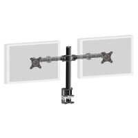 Iiyama Schlichte funktionale duale-Monitorhalterung - Klemme - 10 kg - 25,4 cm (10") - 76,2 cm (30") - 100 x 100 mm - Schwarz