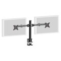 Iiyama Schlichte funktionale duale-Monitorhalterung - Klemme - 10 kg - 25,4 cm (10") - 76,2 cm (30") - 100 x 100 mm - Schwarz