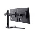 Iiyama Komfortable duale Monitorhalterung mit Standfuß - 10 kg - 25,4 cm (10") - 76,2 cm (30") - 100 x 100 mm - Höhenverstellung - Schwarz
