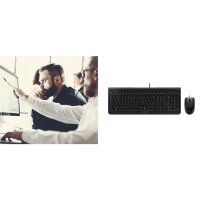 Cherry DC 2000 - Desktop - 1.200 dpi Optisch - 3 Tasten QWERTZ - Schwarz
