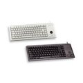 Cherry Slim Line Compact-Keyboard G84-4400 - Tastatur - Laser - 84 Tasten QWERTZ - Grau