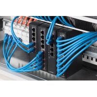 DIGITUS DN-19-DIN-3U - Hutschienenträger, 3HE, 135x480x150 mm inkl. Hutschiene (35x390 mm), Grau (RAL 7035)
