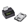 StarTech.com 1-Bay Festplatten Löscher - Selbständiges HDD/SSD Löschgerät - 4Kn - USB 3.0 auf SATA III (6 Gbit/s) - 9 Löschmodi - LCD Bildschirm - DB9 Druckeranschluss - TAA konform - HDD/SSD-Duplikator - 1 Kopien - USB 3.2 Gen 1 (3.1 Gen 1) - Schwarz - K