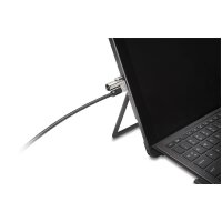 Kensington NanoSaver®-Laptopschloss - 1,8 m - Kensington - Schlüssel - Karbonstahl - Schwarz - Edelstahl