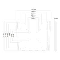 Neomounts FPMA-W110BLACK TV-Wandhalterung 10-40" -...