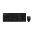 Cherry DW 3000 - Volle Größe (100%) - Kabellos - RF Wireless - QWERTY - Schwarz - Maus enthalten