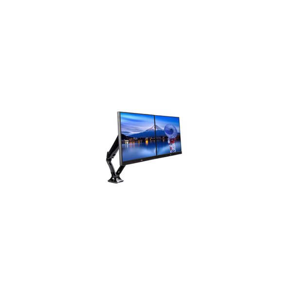 Iiyama Eleganter und stilvoller Gasdruckfederarm - 5 kg - 25,4 cm (10") - 68,6 cm (27") - 100 x 100 mm - Höhenverstellung - Schwarz
