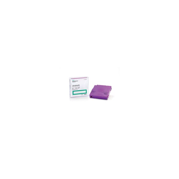 HPE LTO-6 Ultrium 6.25TB RW Data Cartridge - Leeres Datenband - LTO - 6,25 TB - 30 Jahr(e) - Violett - 400 MB/s