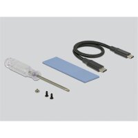 Delock 42600 - M.2 - USB 3.2 Gen 1 (3.1 Gen 1) - Schwarz...