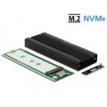 Delock 42600 - M.2 - USB 3.2 Gen 1 (3.1 Gen 1) - Schwarz - Aktivität - Leistung - JMicron JMS583 - 10 Gbit/s