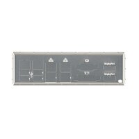 Supermicro MCP-260-00093-0N - I / O-Blende - Silber - 1 Stück(e)