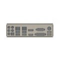 Supermicro MCP-260-00093-0N - I / O-Blende - Silber - 1 Stück(e)