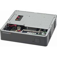 Supermicro CSE-101S - Rack - PC - Schwarz - Mini-ITX - 1U...