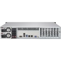 Supermicro CSE-825MBTQC-R802LPB - Rack - Server - Schwarz - ATX - EATX - 2U - HDD - LAN - Leistung - Stromausfall - System