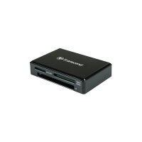 Transcend RDF8 - CF - MicroSDHC - MicroSDXC - SD - SDHC - SDXC - Schwarz - CE/FCC/BSMI/KC/RCM/EAC - Mikro-USB - USB - 5 V