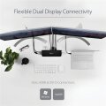 StarTech.com Dual Monitor USB 3.0 Laptop Docking Station mit HDMI/DVI/VGA - 3x USB-A Hub - GbE - Audio - Universal Type-A Dock für Windows/macOS/ChromeOS - TAA Konform - Kabelgebunden - USB 3.2 Gen 1 (3.1 Gen 1) Type-B - 10,100,1000 Mbit/s - 1000BASE-T -