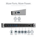 StarTech.com Triple-Video Laptop Dockingstation - USB 3.0 - Docking Station