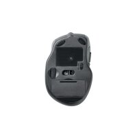 Kensington Pro Fit® kabellose Mid-Size-Maus – graphitgrau - rechts - Optisch - RF Wireless - 1600 DPI - Grau