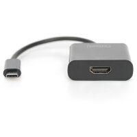 DIGITUS DA-70852 - USB Type-C zu HDMI Adapter, 4K/30Hz...