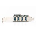 DIGITUS DS-30221-1 - USB 3.0, 4 Port, PCI Express Add-On card 4 Ports A/F Extern, VL805 chipset