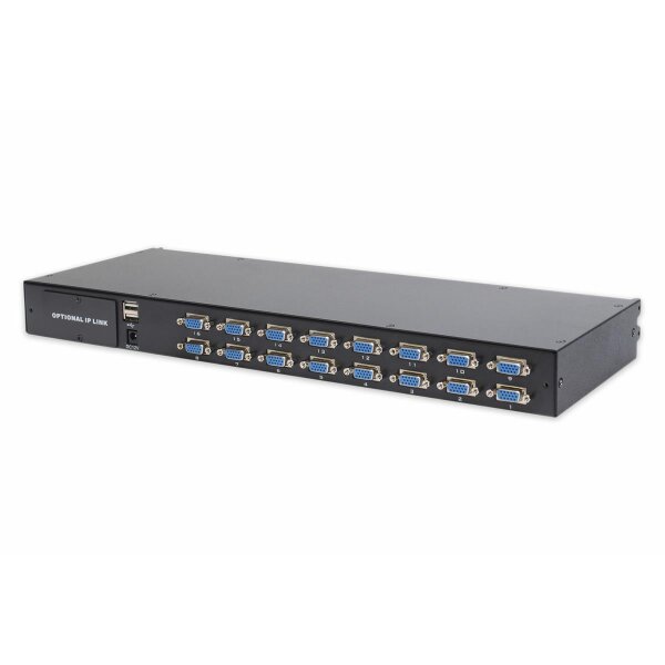 Modularer KVM Switch, 16-Port