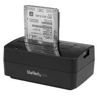 StarTech.com 1-Bay USB 3.1 / eSATA auf SATA Festplatten Dockingstation - Externer USB 3.1 (10 Gbit/s) Festplatten Dock - 2,5/3,5" SATA III HDD/SSD Top-Loading Laufwerksschacht - HDD - SSD - SATA - Serial ATA II - Serial ATA III - 2.5,3.5" - 6 TB - USB 3.2