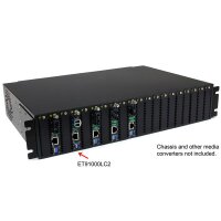 StarTech.com LWL / Glasfaser Gigabit 1000 Mbit/s Multimode Medienkonverter - LC 550m - 2000 Mbit/s - 1000Base-T - 1000Base-LX - 1000Base-SX - Gigabit Ethernet - 1000 Mbit/s - Voll - Halb