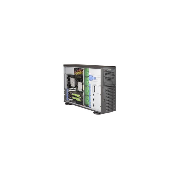 Supermicro SuperWorkstation 7049A-T - Intel® C621 - LGA 3647 (Socket P) - 10,4 GT/s - Intel® Xeon® - DDR4-SDRAM - 2 TB