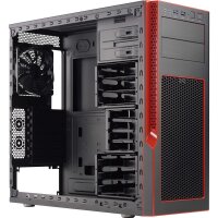 Supermicro SuperChassis GS5B-000R - Midi Tower - PC - ABS Synthetik - Aluminium - SGCC - Schwarz - Rot - ATX,Micro ATX - Gaming