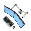 Ergotron LX Series 45-245-026 - Klemme /Bolzen - 18,1 kg - 68,6 cm (27") - 100 x 100 mm - Höhenverstellung - Silber