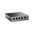TP-LINK TL-SG1005P ungemanaged Gigabit Ethernet (10/100/1000) Energie Über Ethernet (PoE) Unterstützung Schwarz Netzwerk-Switch