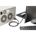 DIGITUS DK-330123-050-S - HDMI Premium High Speed Anschlusskabel, Typ A St/St, 5.0m, m/Ethernet, Ultra HD 60p, gold, sw