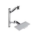 DIGITUS Arbeitsplatz (Monitor, Tastatur, Maus) Wandmontage