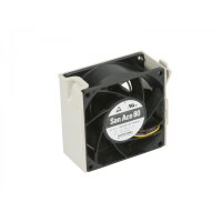 Supermicro FAN-0166L4 - Ventilator - 8 cm - 13500 RPM - 67 dB - 118,2 cfm - Schwarz - Cremefarben