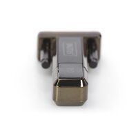 DIGITUS DA-70156 - USB 2.0 zu seriell Konverter, DSUB 9M inkl. USB A Kabel 80cm, FTDI Chipsatz