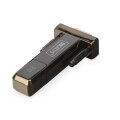 DIGITUS DA-70156 - USB 2.0 zu seriell Konverter, DSUB 9M inkl. USB A Kabel 80cm, FTDI Chipsatz