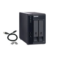 QNAP TR-002 - 2.5/3.5 Zoll - 1,37 kg - Schwarz