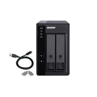 QNAP TR-002 - 2.5/3.5 Zoll - 1,37 kg - Schwarz