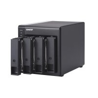 QNAP TR-004 - 2.5/3.5 Zoll - 1,85 kg - Schwarz