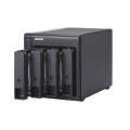 QNAP TR-004 - HDD / SSD-Gehäuse - 2.5/3.5" - Serial ATA II - Serial ATA III - 3 Gbit/s - Hot-Swap - Schwarz