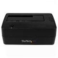 StarTech.com USB 3.1 Gen 2 (10Gbps) 1-Bay Dock for 2.5"/3.5" SATA SSD/HDD - Speicher-Controller mit Datenanzeige, Netzanzeige - 6.4 cm, 8.9 cm (2.5", 3.5")