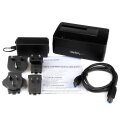 StarTech.com USB 3.1 Gen 2 (10Gbps) 1-Bay Dock for 2.5"/3.5" SATA SSD/HDD - Speicher-Controller mit Datenanzeige, Netzanzeige - 6.4 cm, 8.9 cm (2.5", 3.5")
