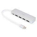 DIGITUS DA-70242-1 - 4-Port USB-C HUB + PD 4x USB 3.0, 1x PD Charging, Silber