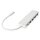 DIGITUS DA-70242-1 - 4-Port USB-C HUB + PD 4x USB 3.0, 1x PD Charging, Silber