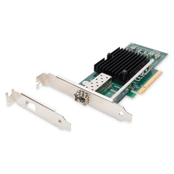 DIGITUS DN-10161 - SFP+ 10G PCI Expresskarte flache Halterung, Intel JL82599EN chipset